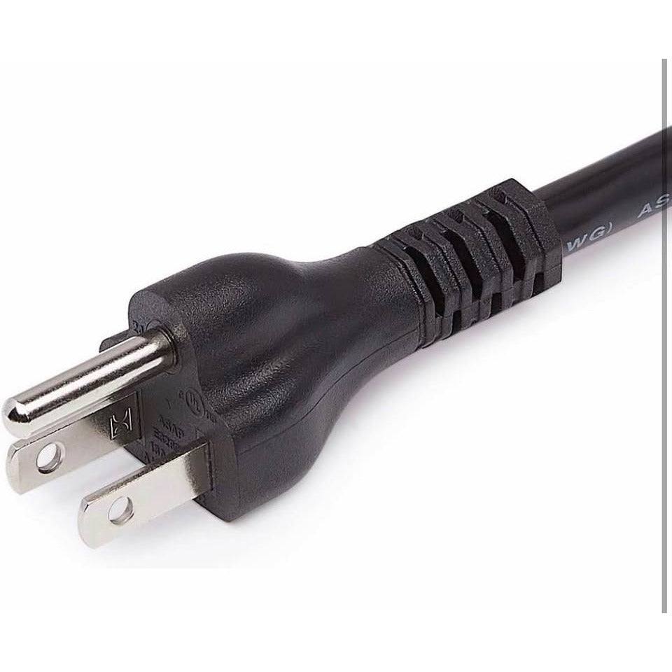 Basics Extension Cord, 10 Ft, 3 Prong Outlet Extender, Indoor, 13 Amps, 125V, Black
