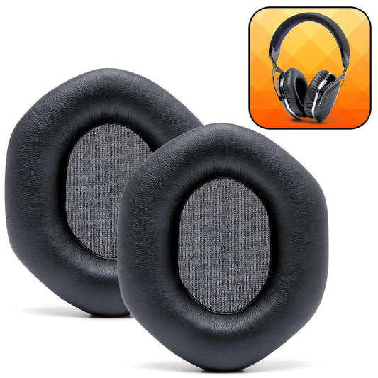 XL replacement earpads for V-MODA headphones with thick memory foam and reinforced stitching for enhanced comfort and sound quality.