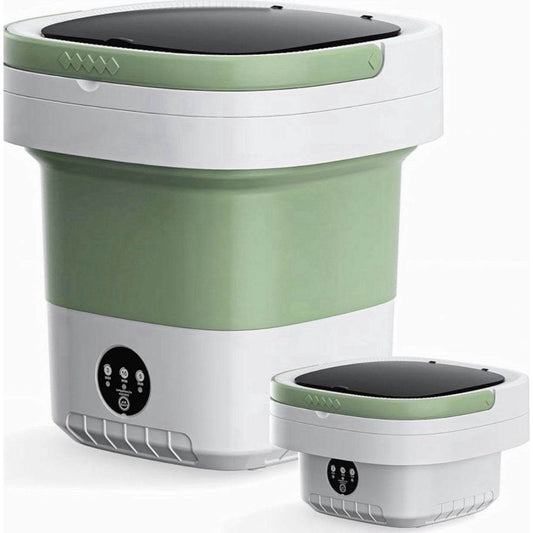 Minwoch 20L foldable portable washing machine with 3 cleaning modes and ultra-quiet 45dB operation for travel and small spaces