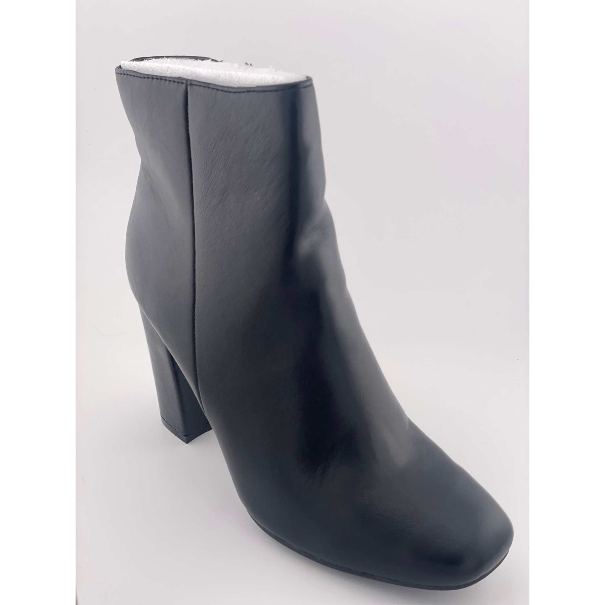 Black cropped ankle boots from Bamboo Awake 11 collection.