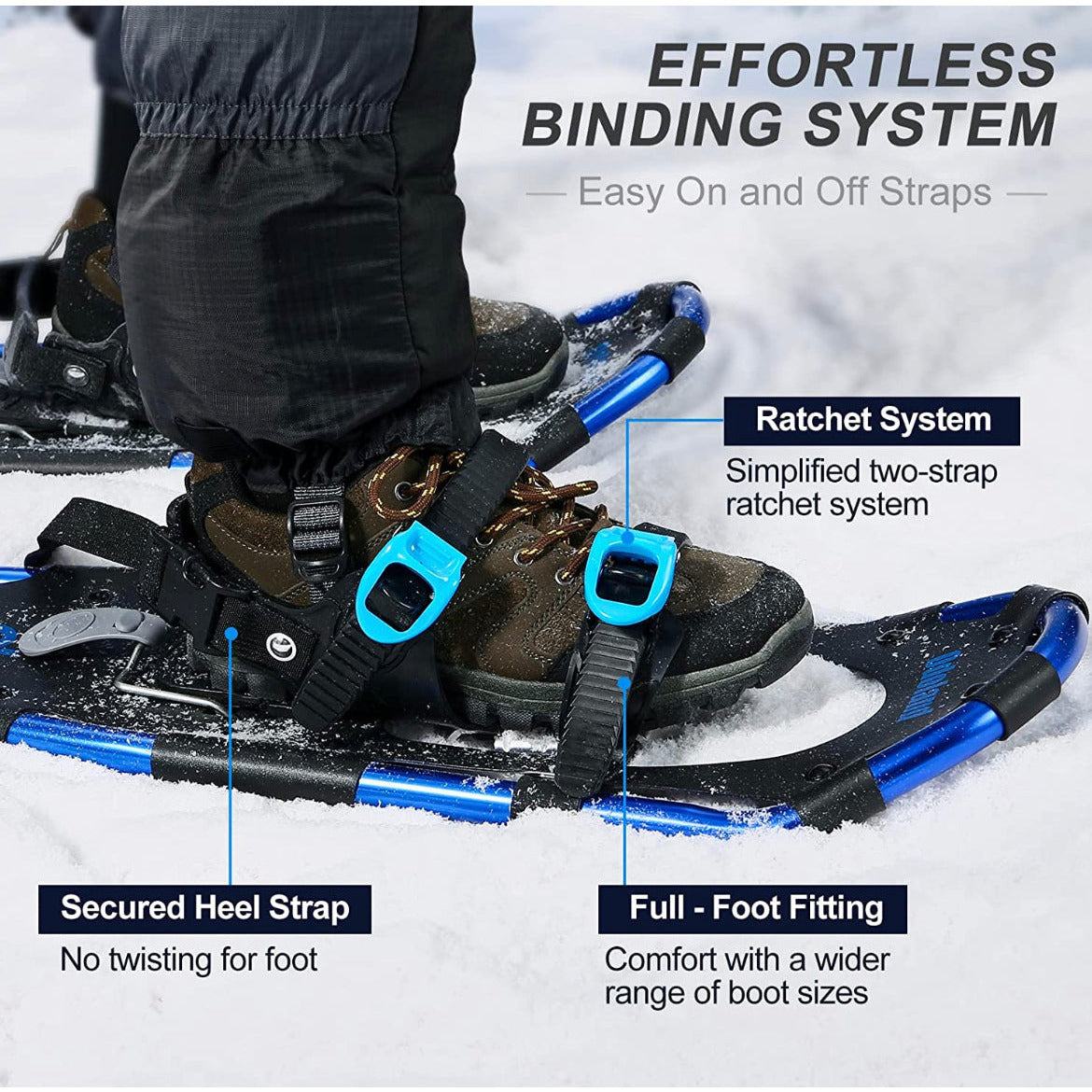 Carrying Tote Bag Lightweight Snow Shoes Easy - Selzalot