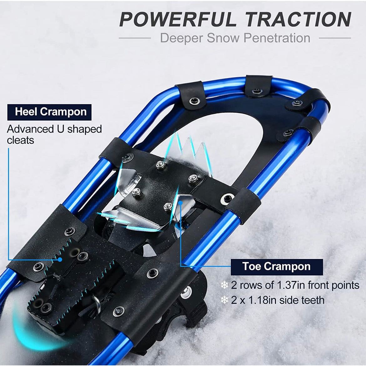 Carrying Tote Bag Lightweight Snow Shoes Easy - Selzalot