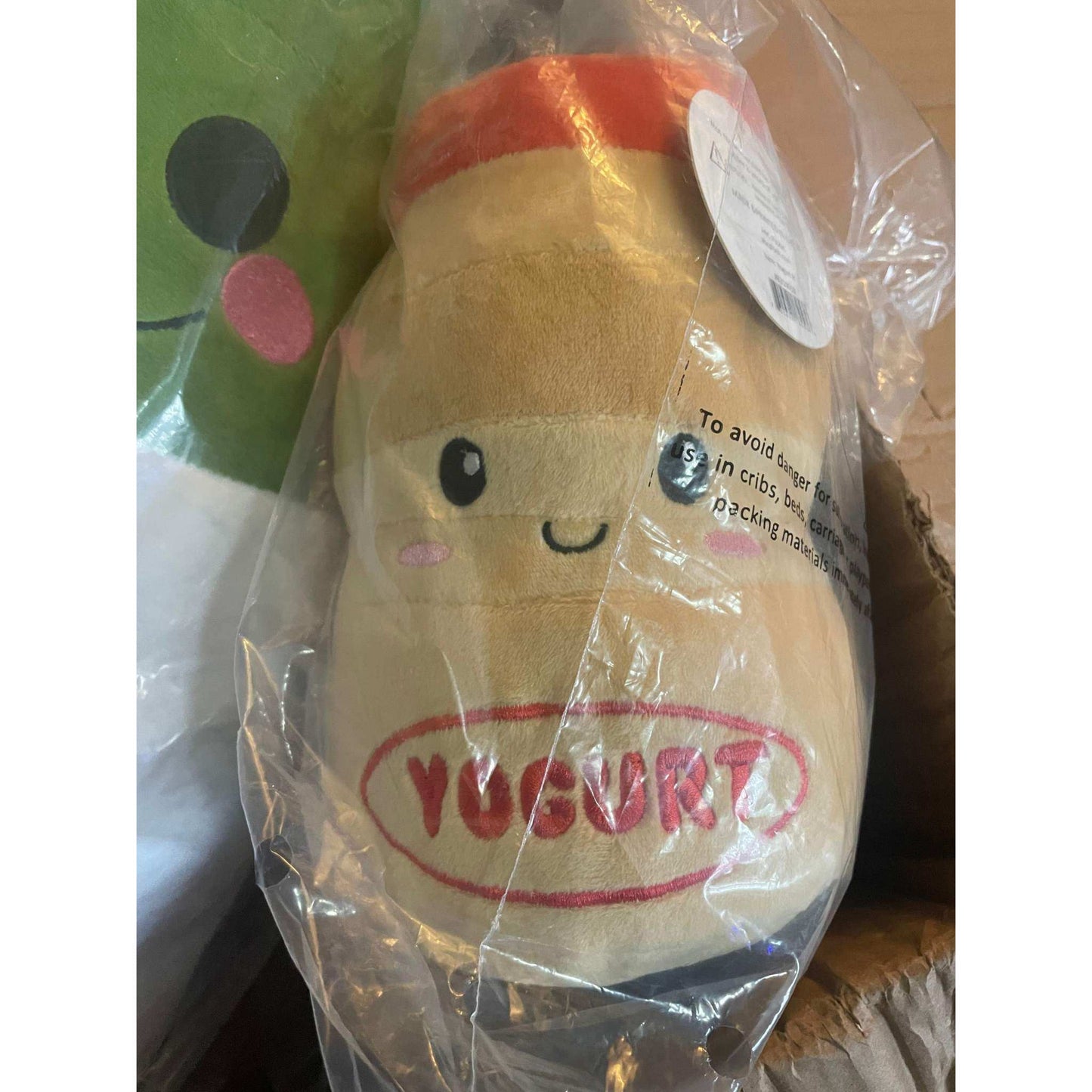 Yogurt Drink Plush 8 Soft Cute Huggable Design - Selzalot