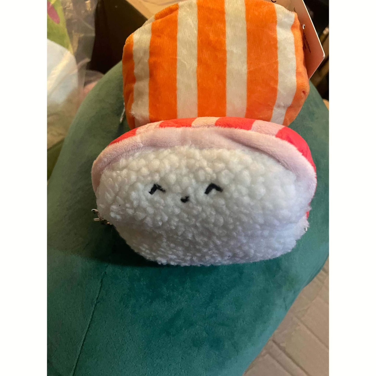 Sushi Plush Keychain 5 Soft Cute Design - Selzalot