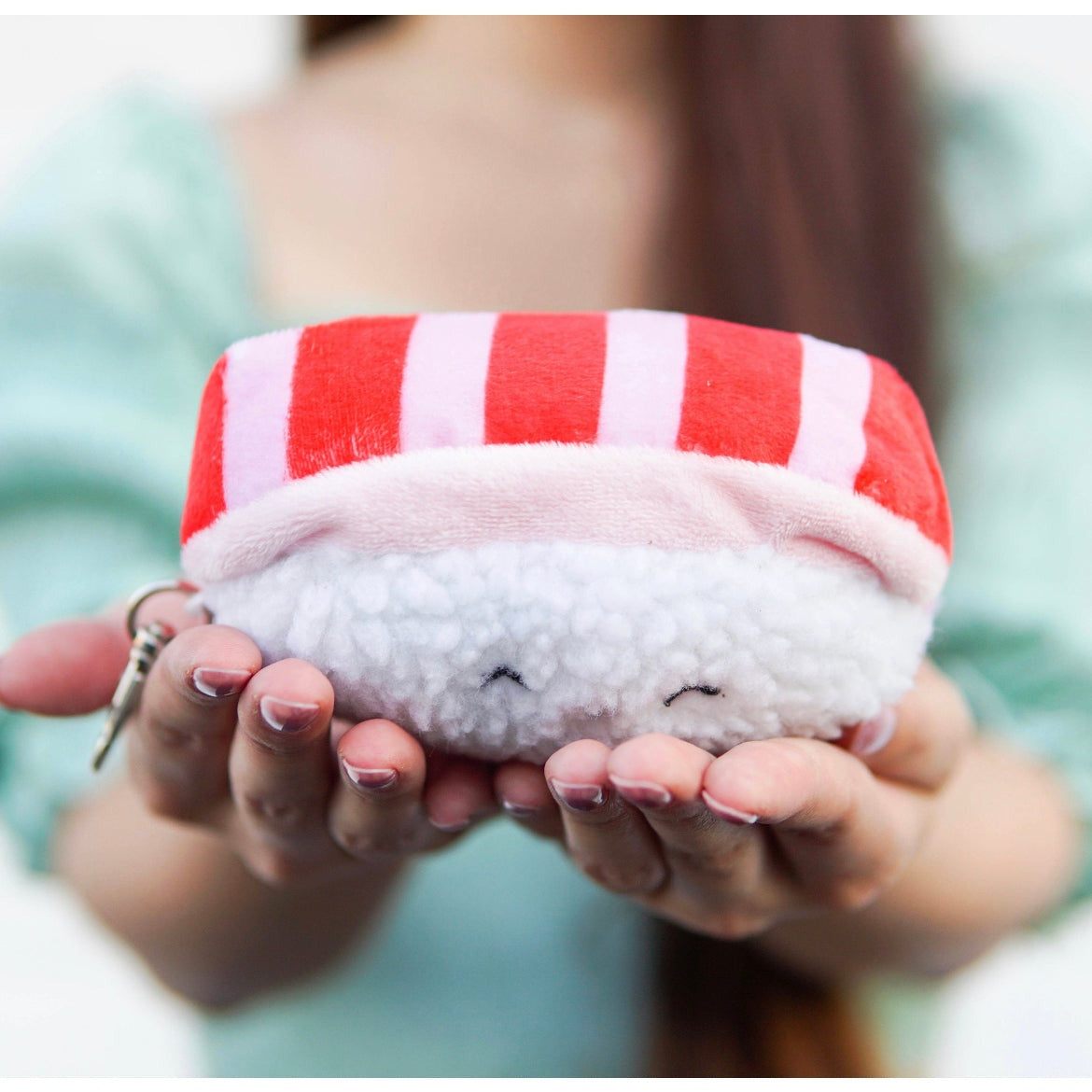 Sushi Plush Keychain 5 Soft Cute Design - Selzalot