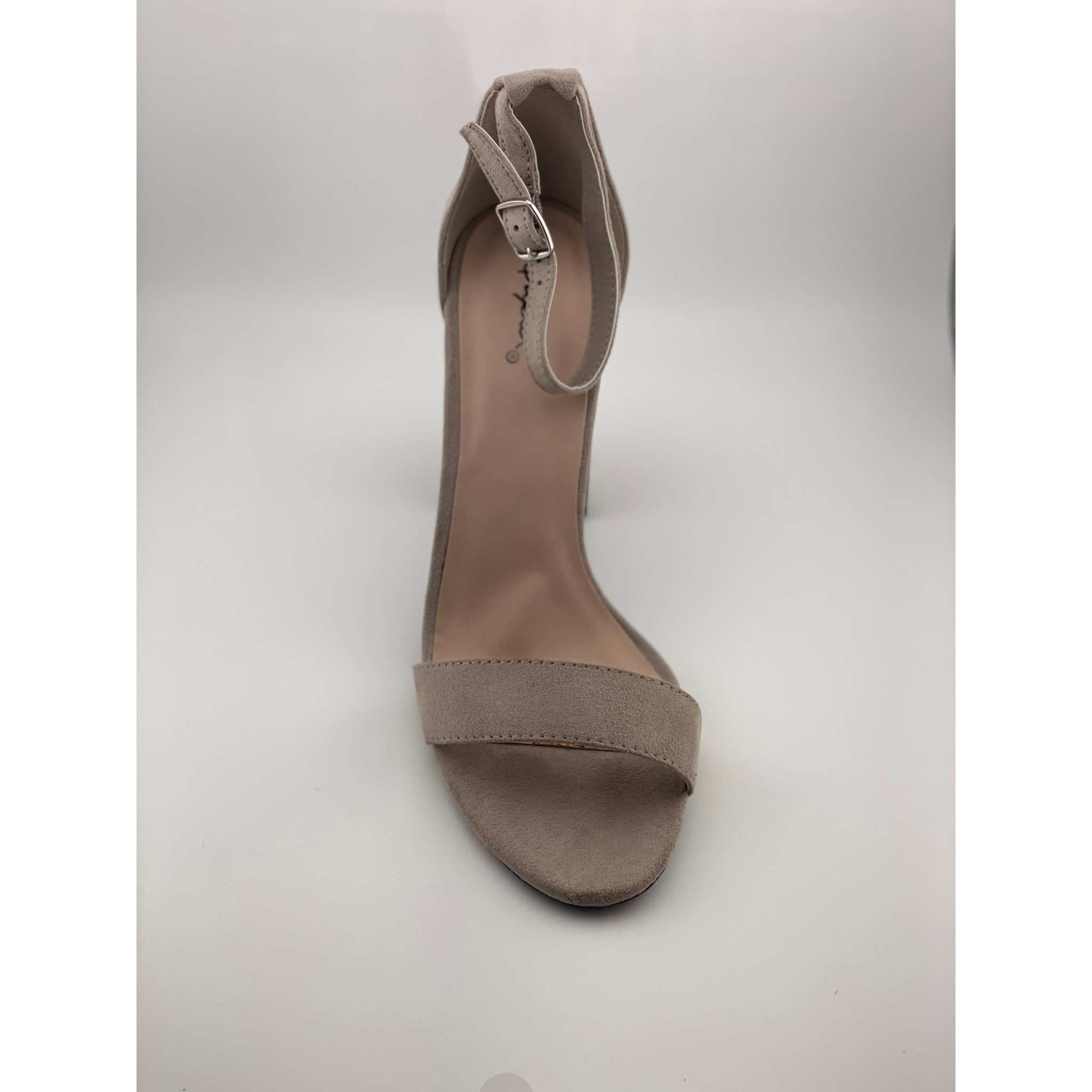 Qupid Women's Single Sole Sandal with Chunky Heel Heeled - Selzalot